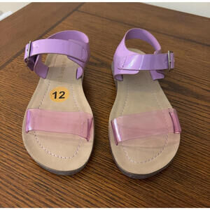 Madden Girl Girls Lilac Sandals Size 12 M Casual Side Buckle Summer Open Toe